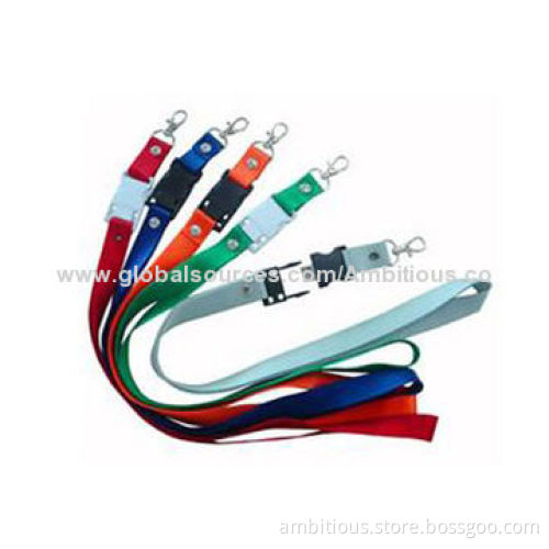 Lanyard USB Flash drive, promotional classic USB